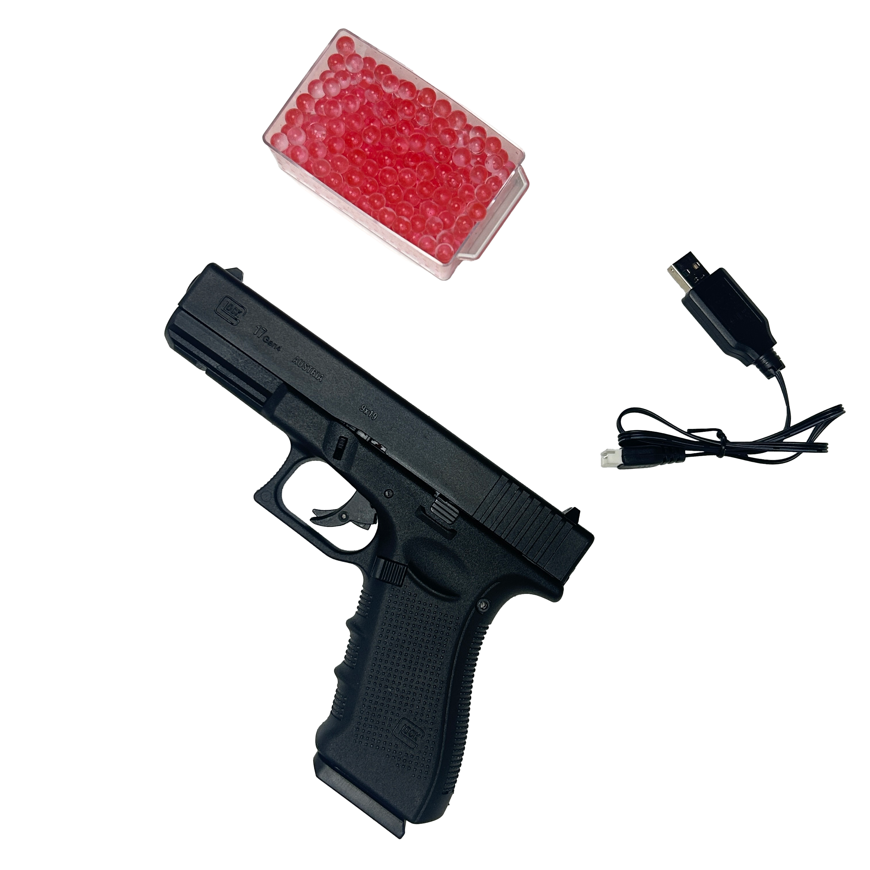 Glock pistol made of nylon