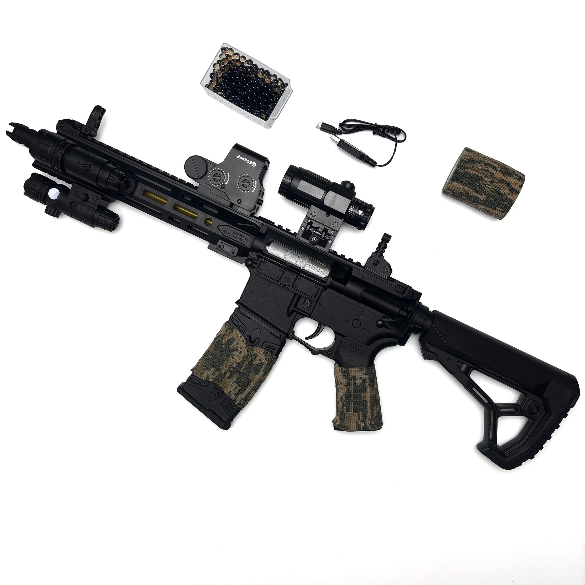 F4 assault rifle Safe Toy Gun made of nylon