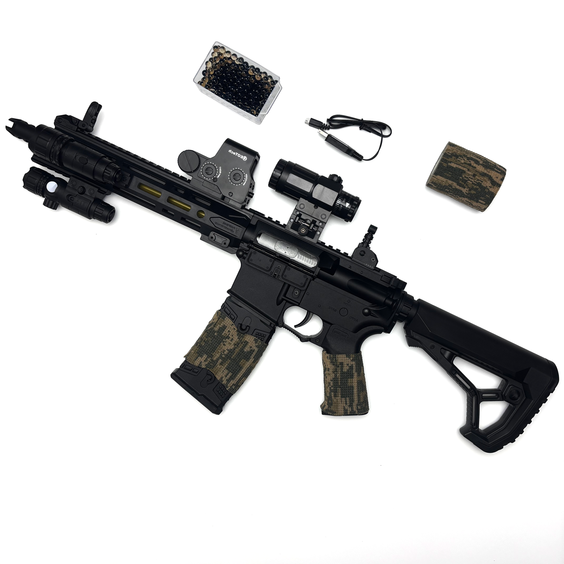 F4 assault rifle Safe Toy Gun made of nylon