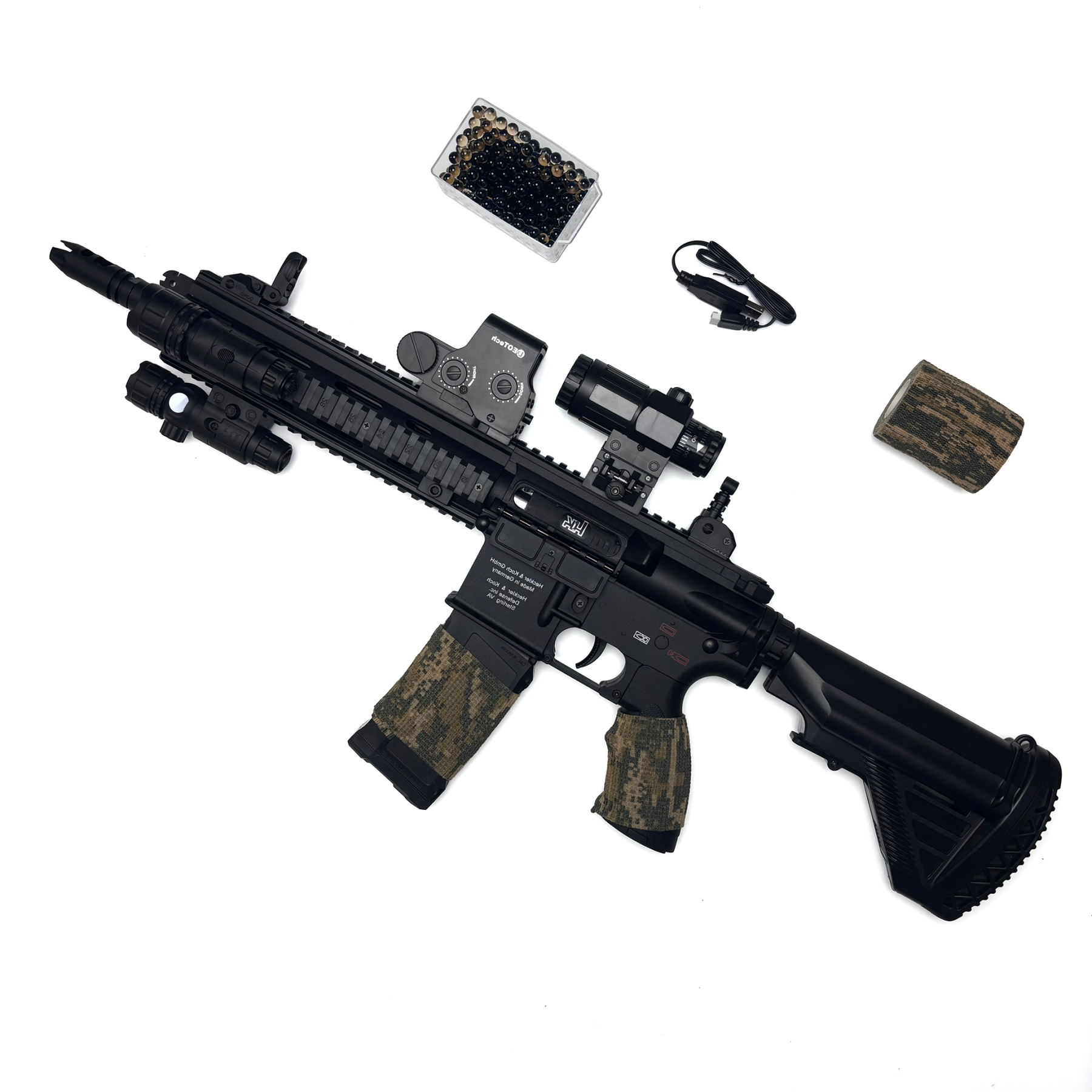 HK416D assault rifle Safe Toy Gun made of nylon