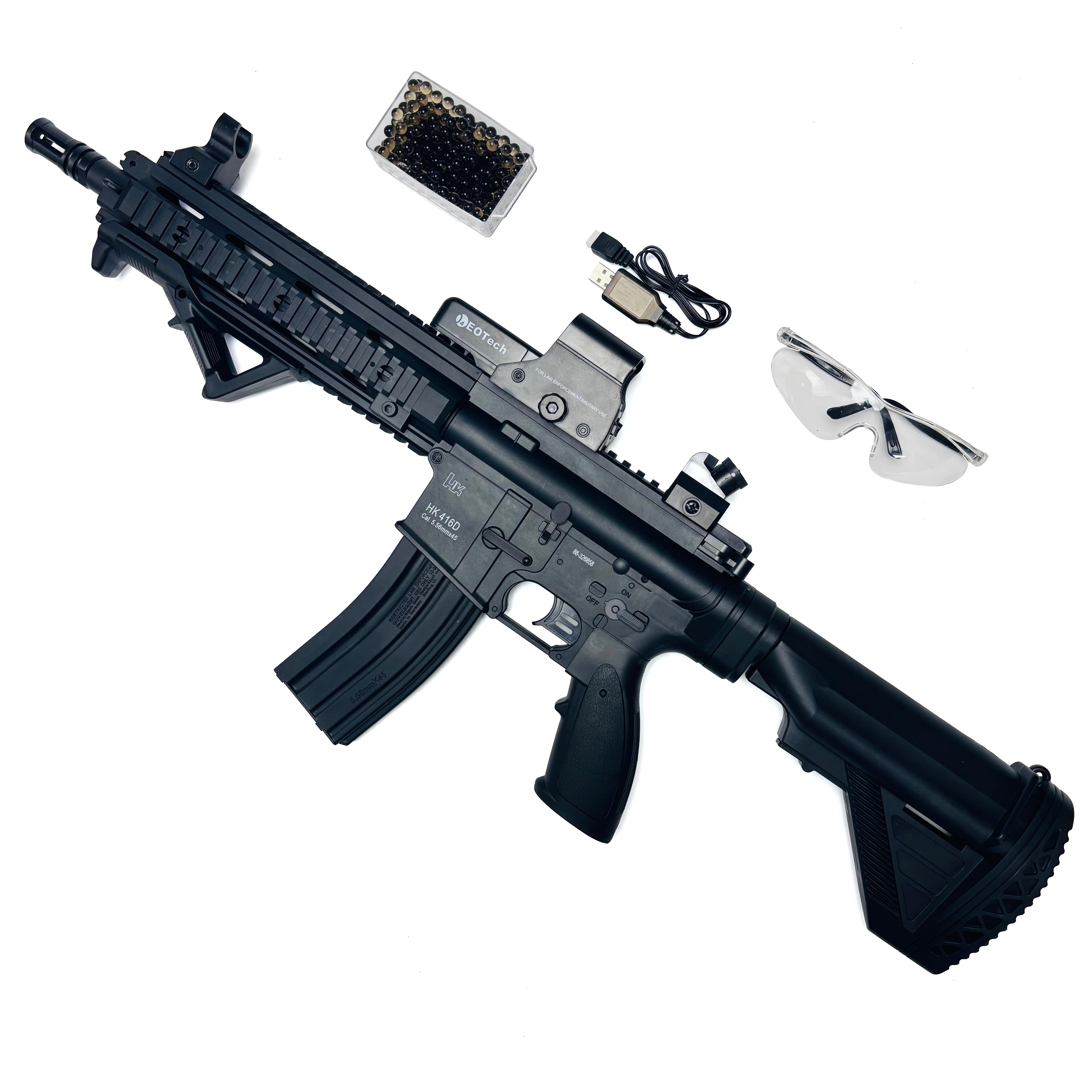 HK416D assault rifle Safe Toy Gun made of nylon