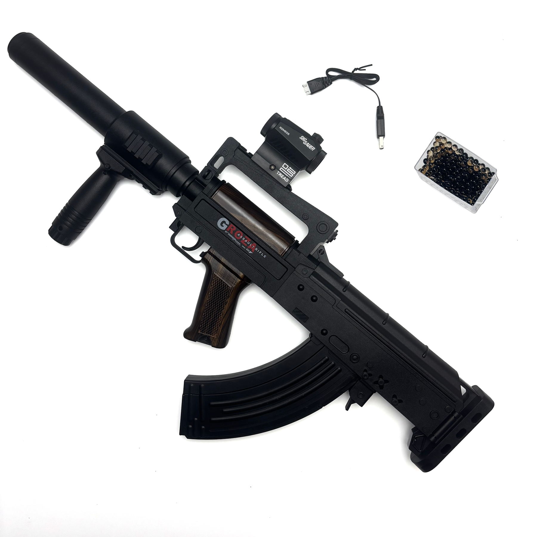 GROZA assault rifle Safe Toy Gun made of nylon
