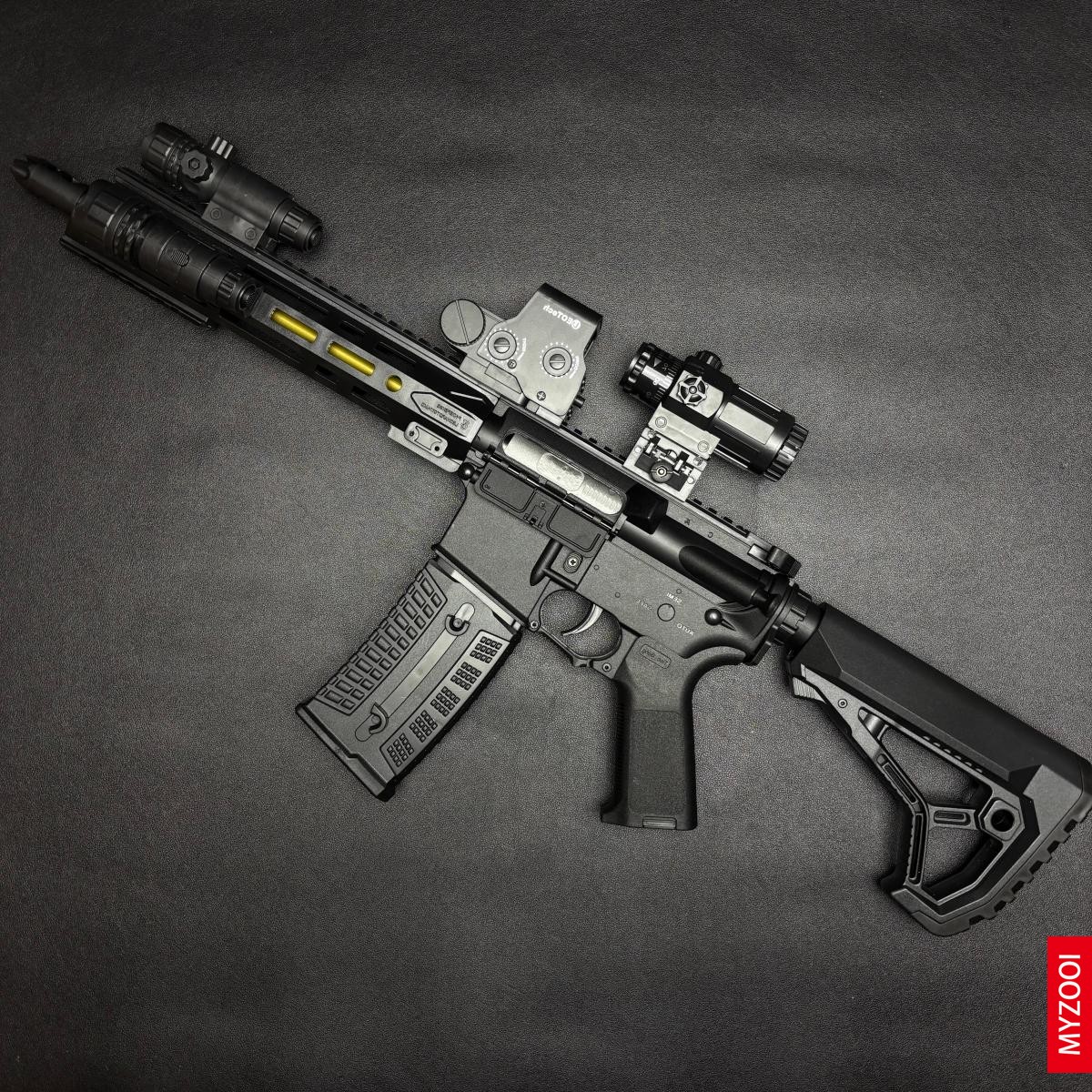 F4 assault rifle Safe Toy Gun made of nylon
