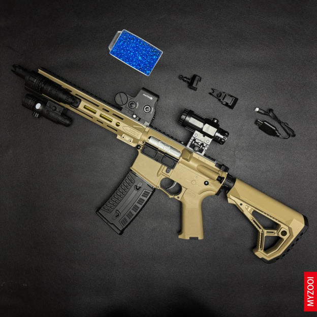 F4 assault rifle Safe Toy Gun made of nylon