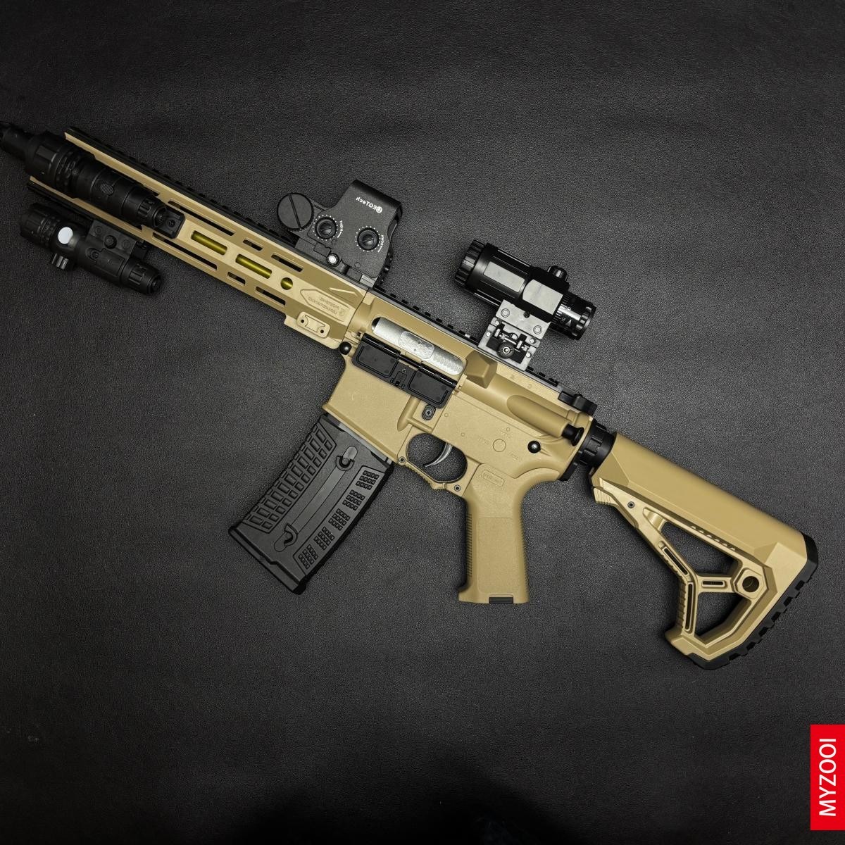 F4 assault rifle Safe Toy Gun made of nylon