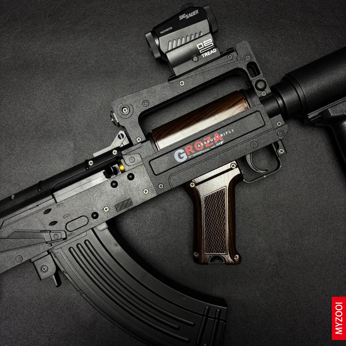 GROZA assault rifle Safe Toy Gun made of nylon