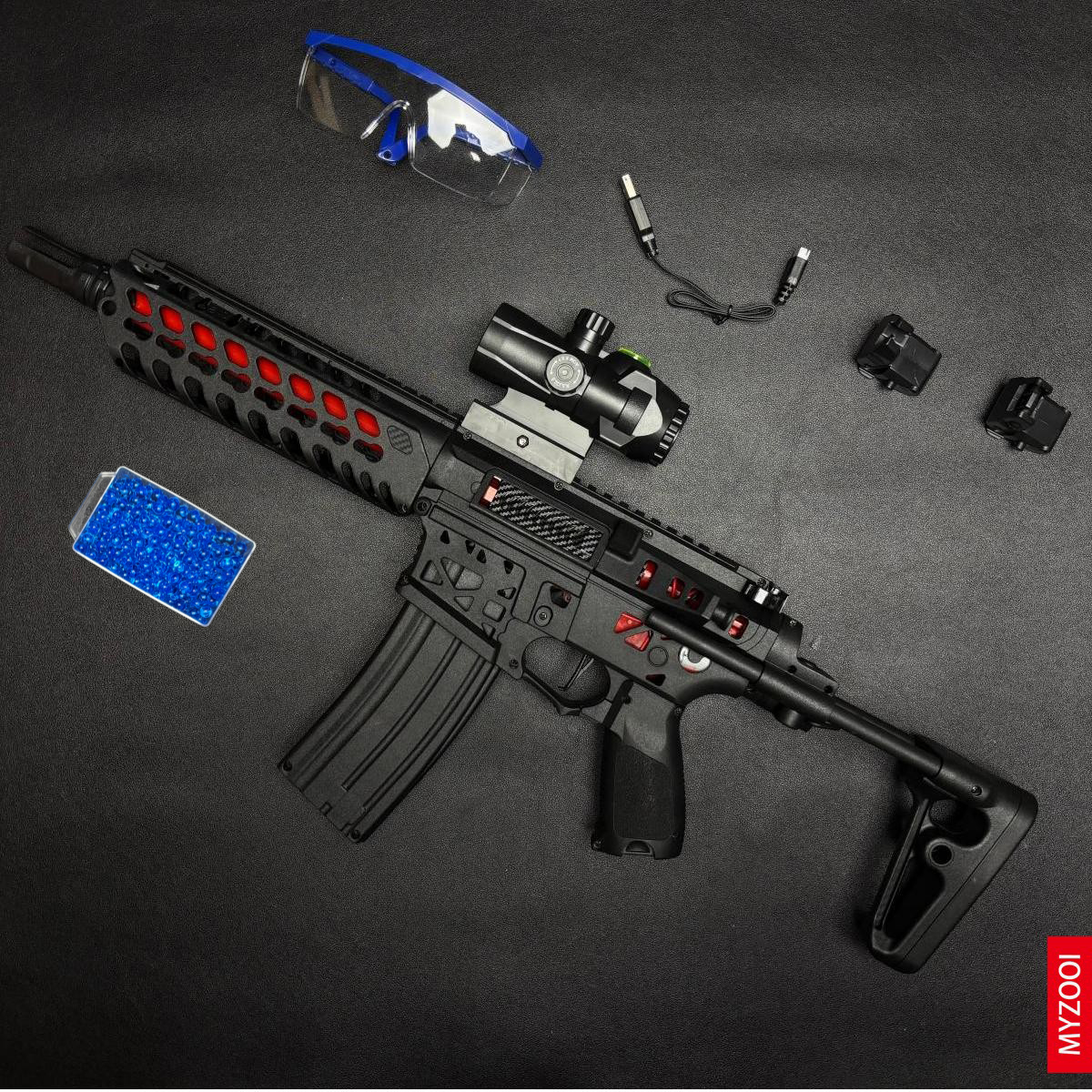 MCX Carbine Nylon Material Gel Blaster Safe Toy Gun