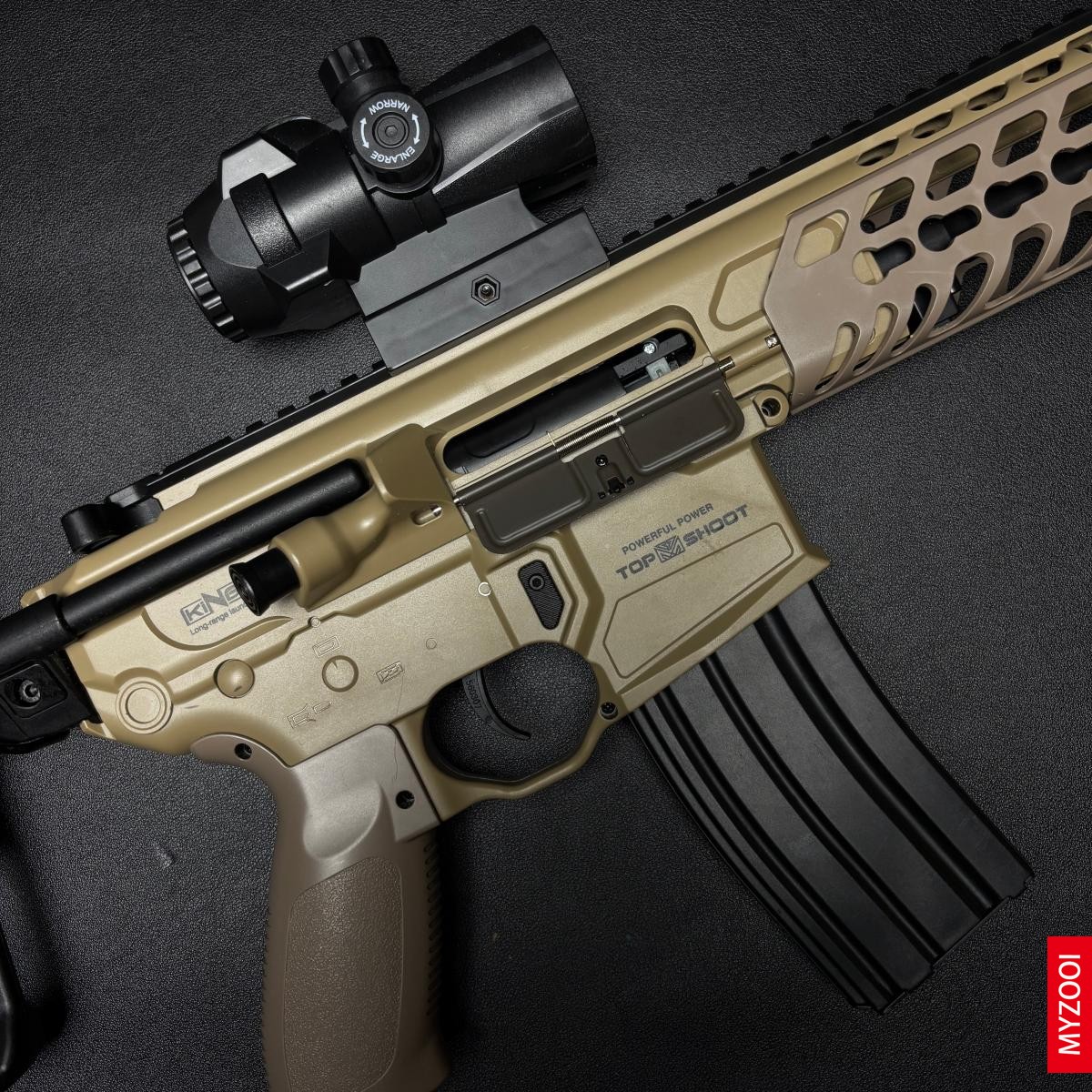 MCX Carbine Nylon Material Gel Blaster Safe Toy Gun