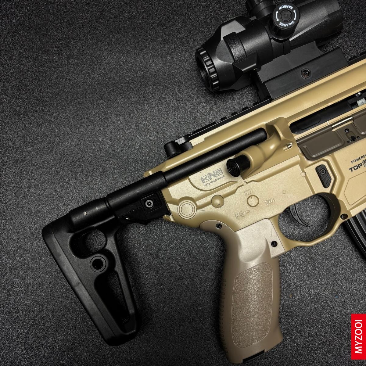 MCX Carbine Nylon Material Gel Blaster Safe Toy Gun