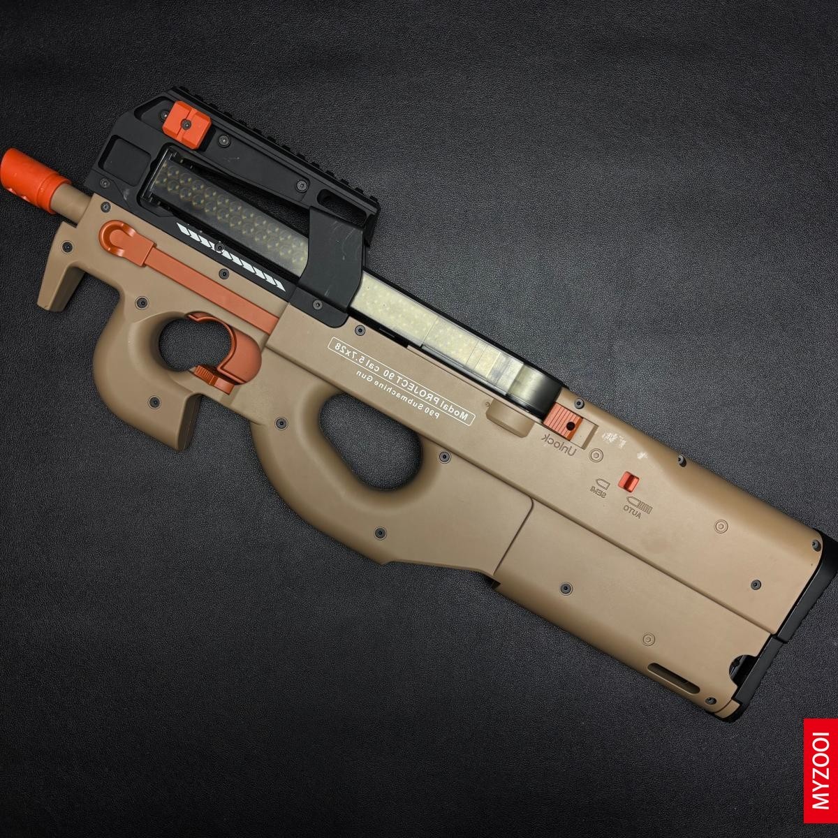 FN P90 Personal Defense Weapon Safe Toy Gun made of nylon