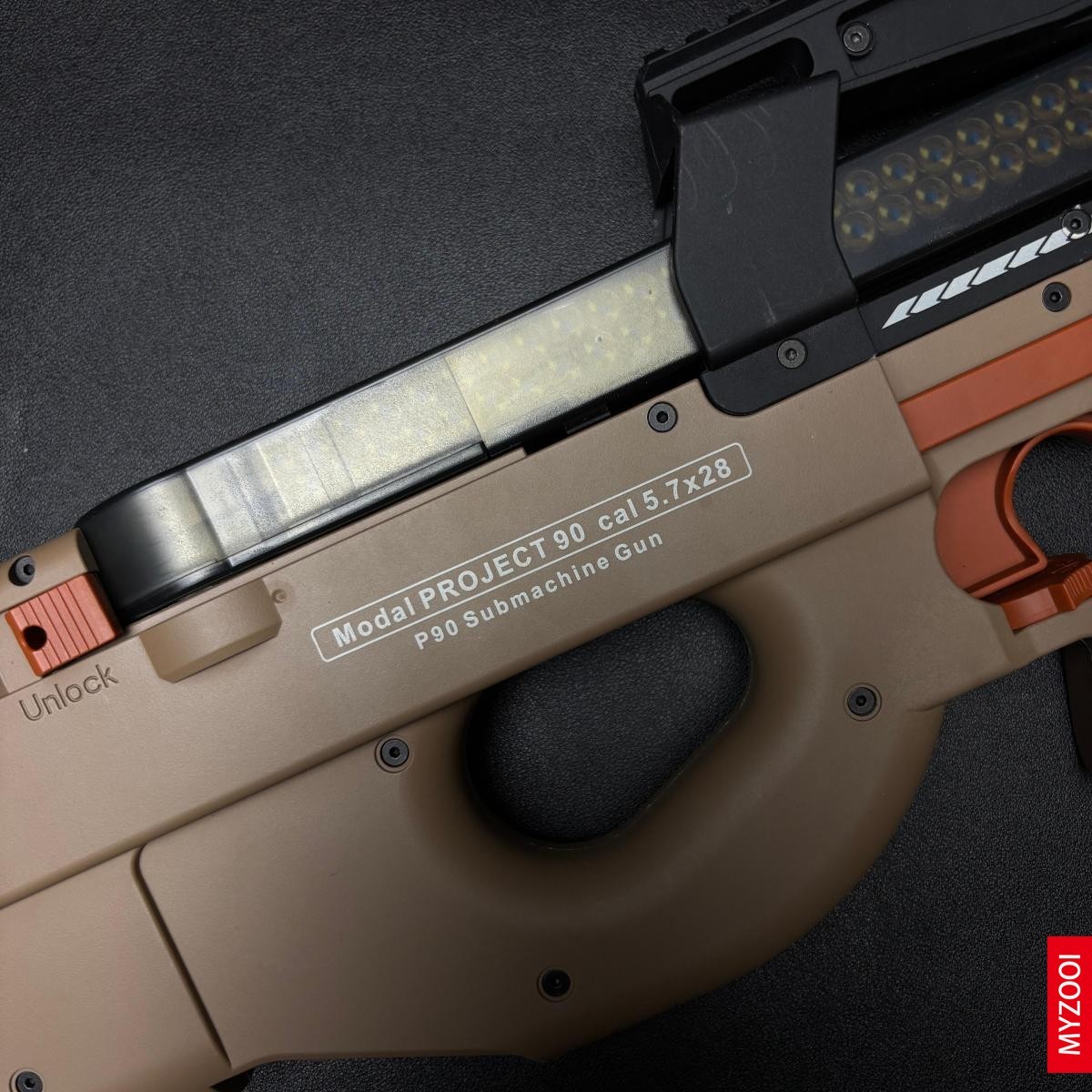 FN P90 Personal Defense Weapon Safe Toy Gun made of nylon