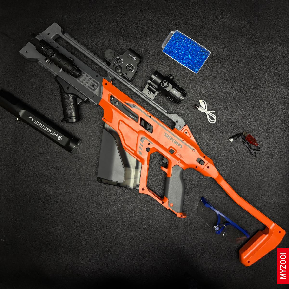 Dimensional Phantom Shift Safe Toy Gun - Nylon Material Gel Blaster