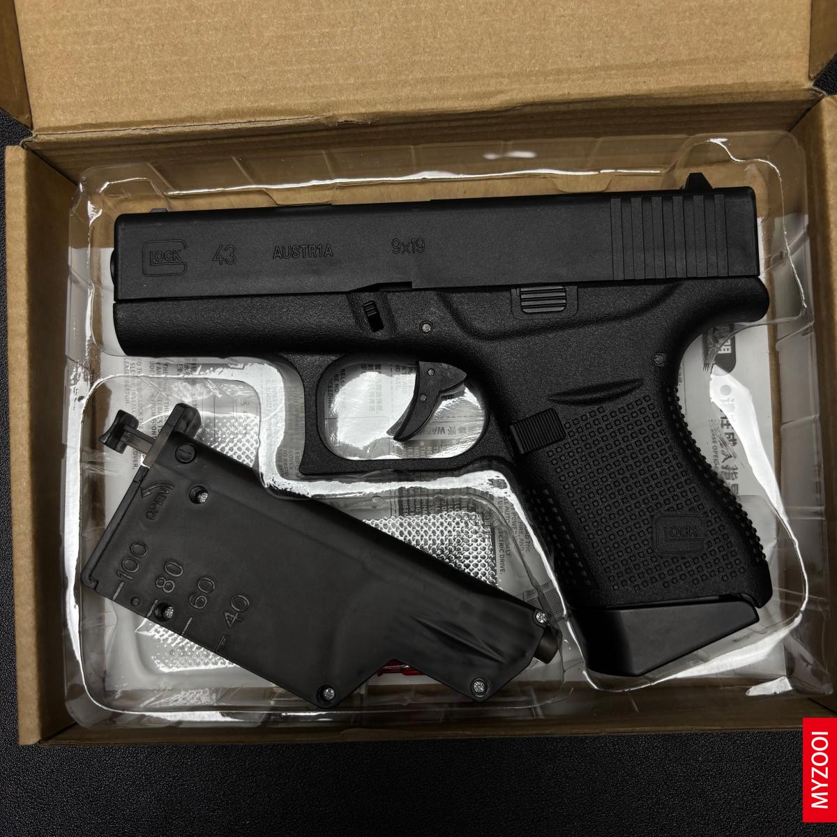 G43 pistol Safe Toy Gun made of nylon