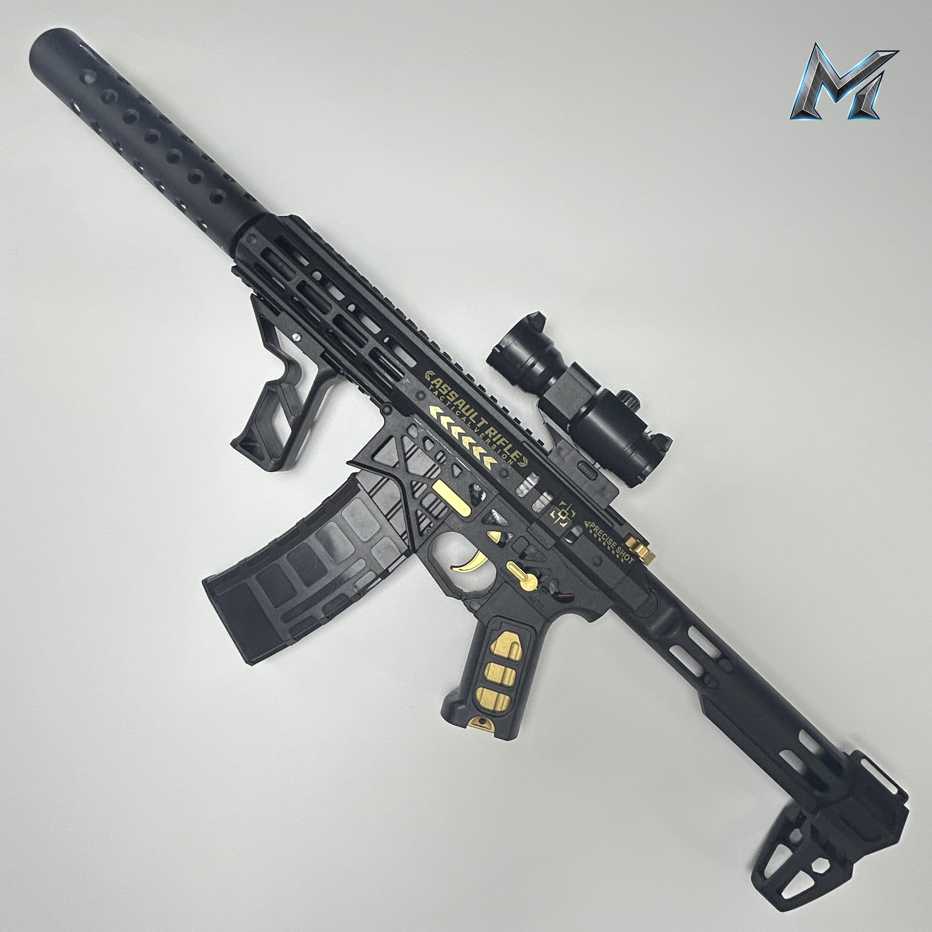 MK1 assault rifle made of nylon