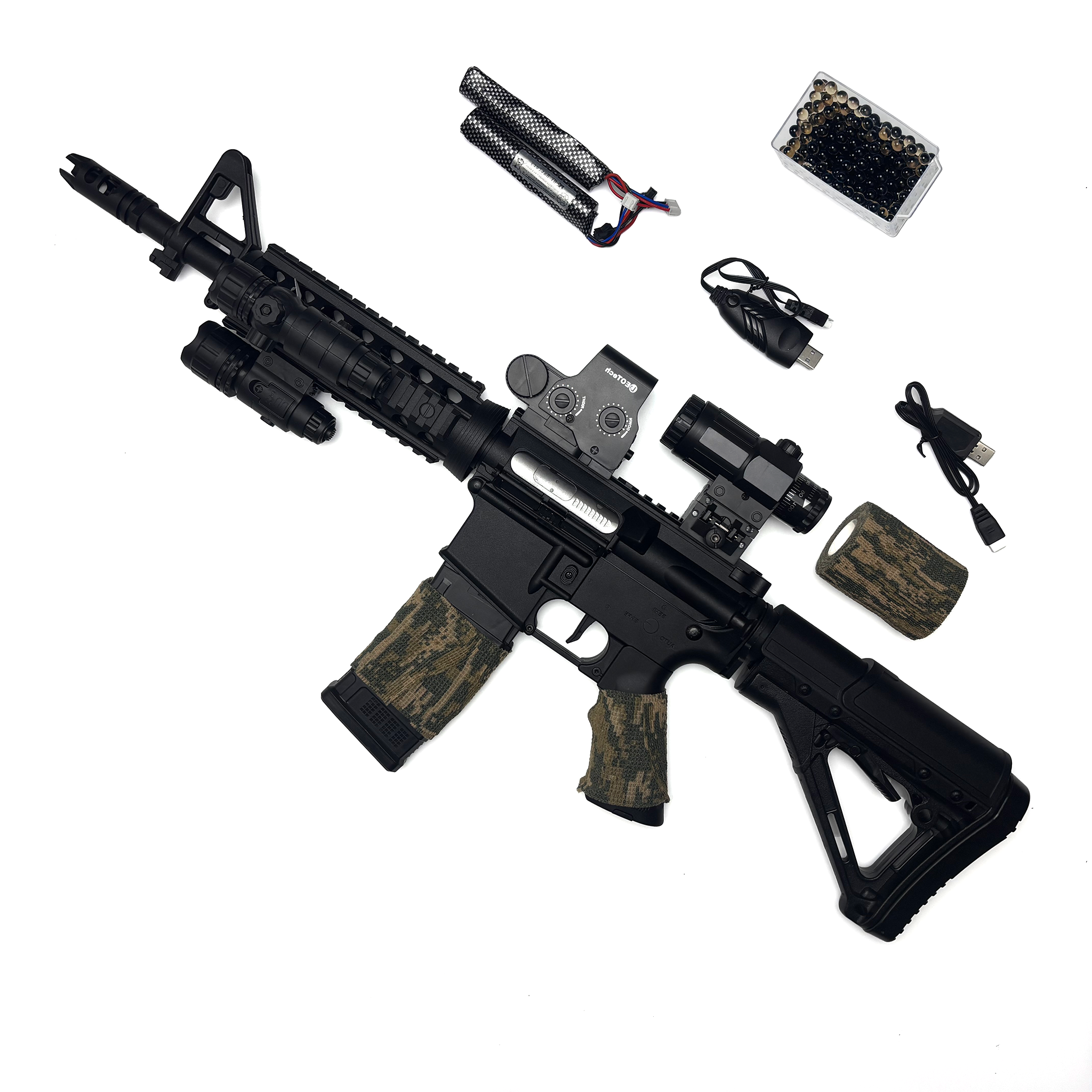 M4A1 assault rifle Safe Toy Gun made of nylon