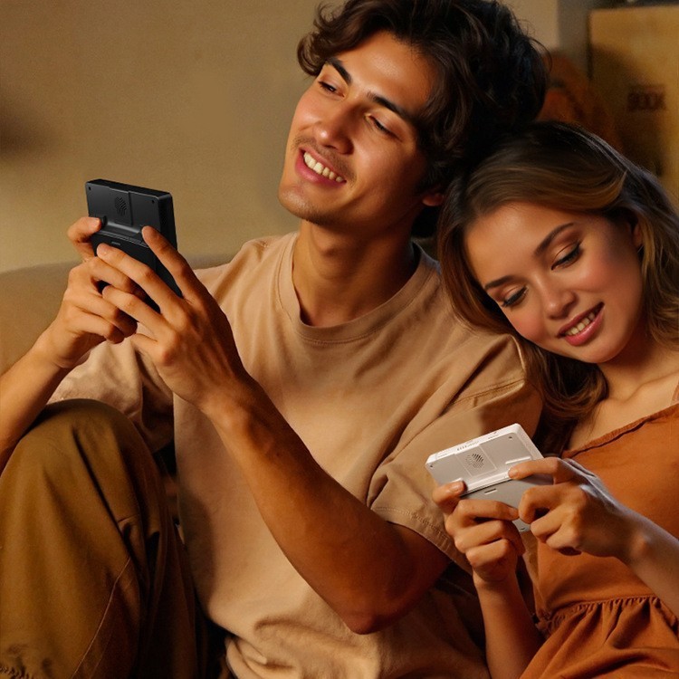 E5ultra Handheld Game Console: Android Dual-System Portable Gaming Device, Retro Classic Nostalgic Arcade Games, 3A Masterpieces & Cloud Gaming-Myzooi