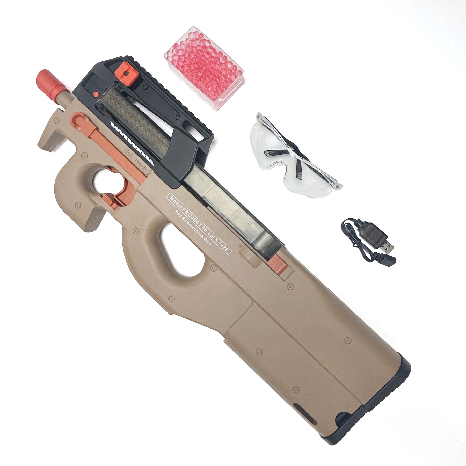 FN P90 Personal Defense Weapon Safe Toy Gun made of nylon