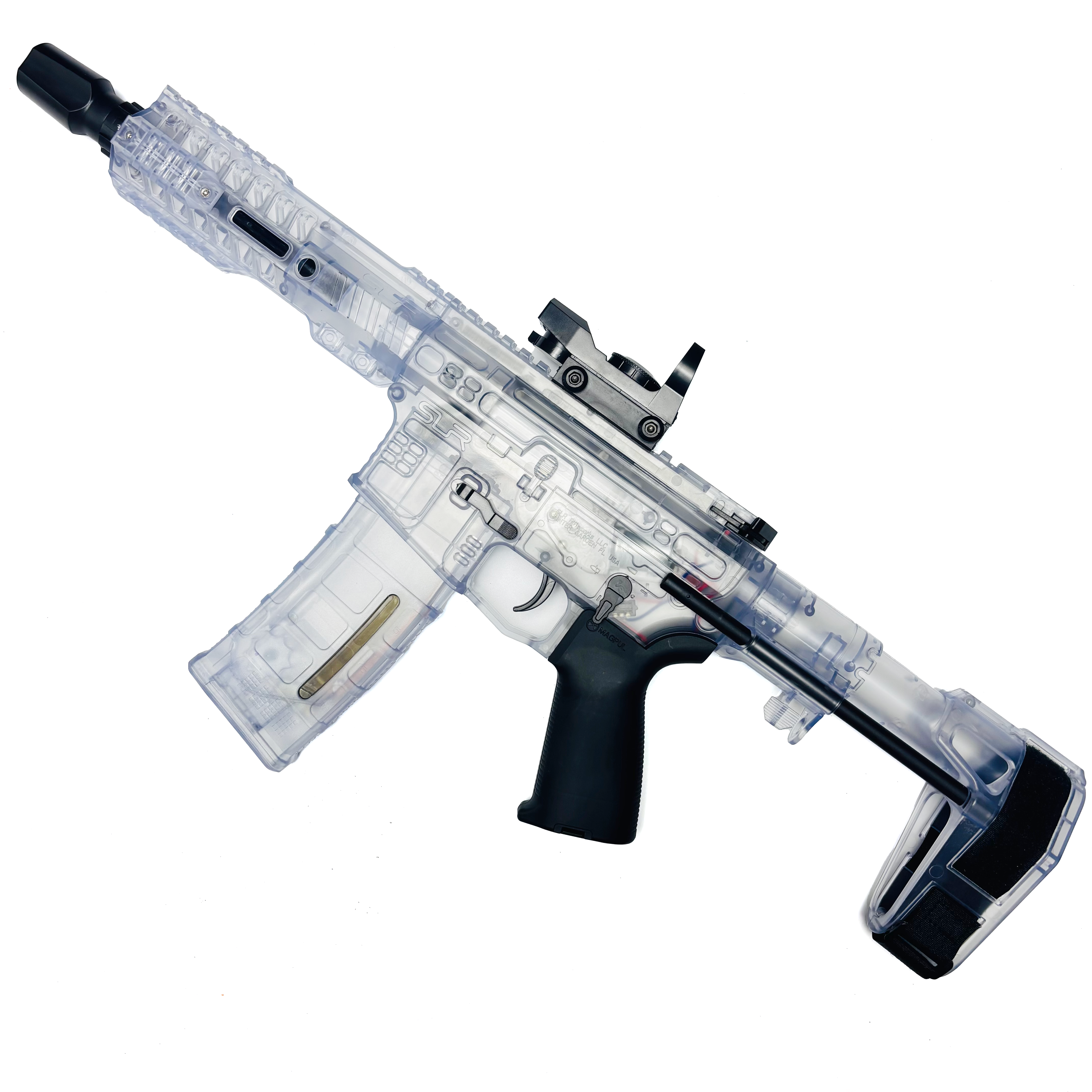 SLR Gel Blaster Safe Toy Gun with Nylon Material 