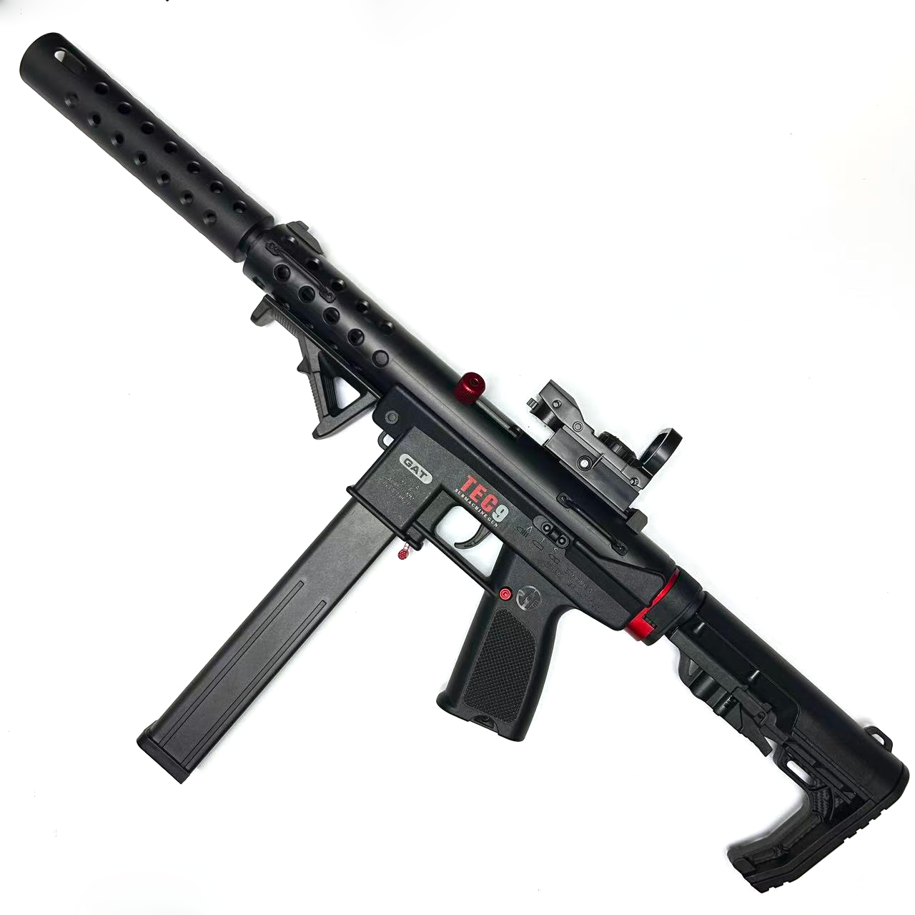 TEC-9 Gel Blaster Safe Toy Gun with Nylon Material