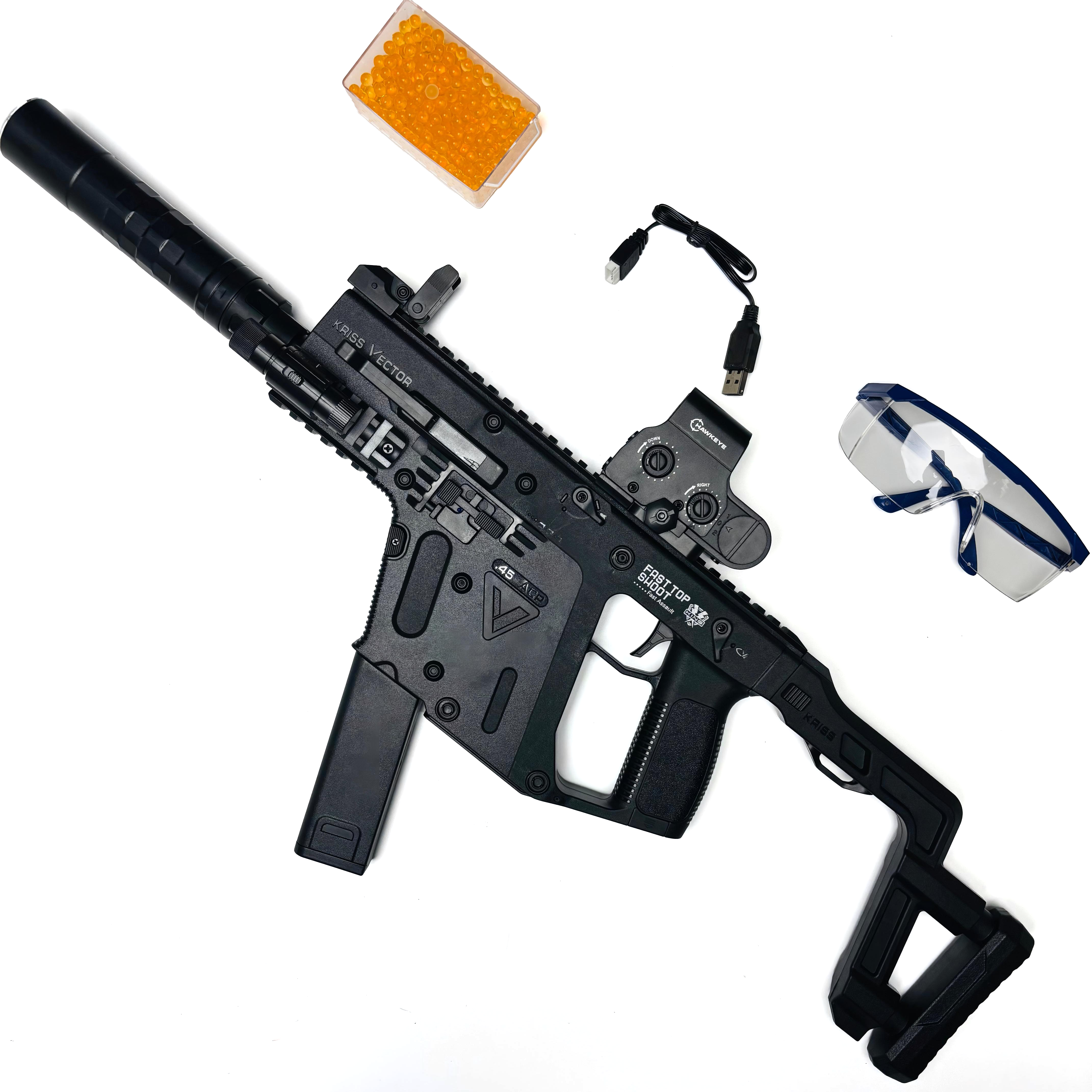 Victor Short Sword Gel Blaster Safe Toy Gun with Nylon Material