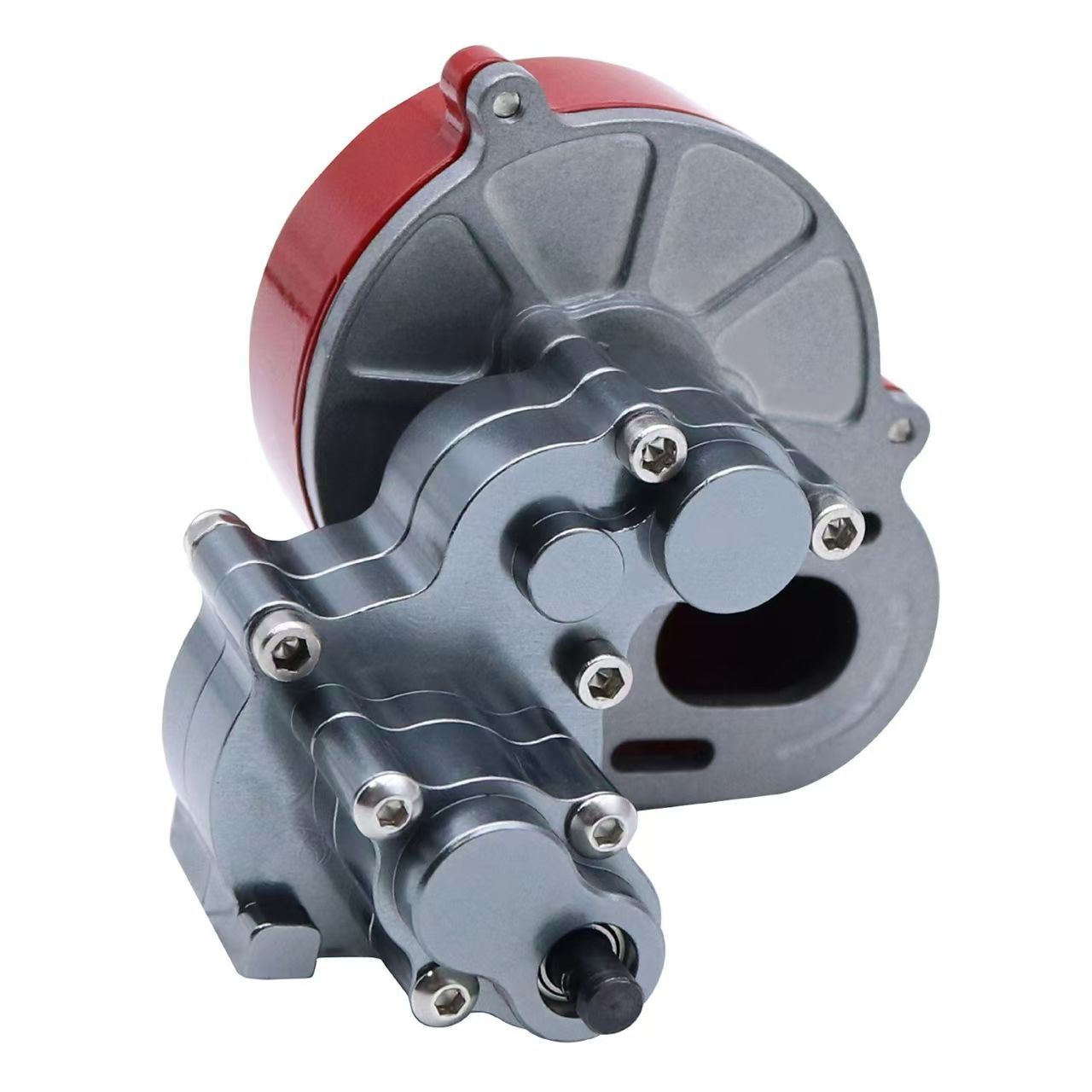 Sealed Full Metal Reverse Transmission Gearbox for 1/10 Axial SCX10 RC Crawler Upgrade  BX5