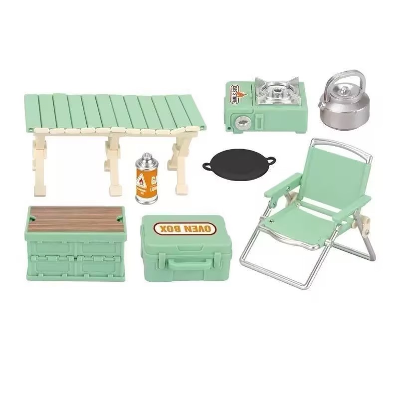 RC Crawler Miniature Camping Equipment Set XQJ-018