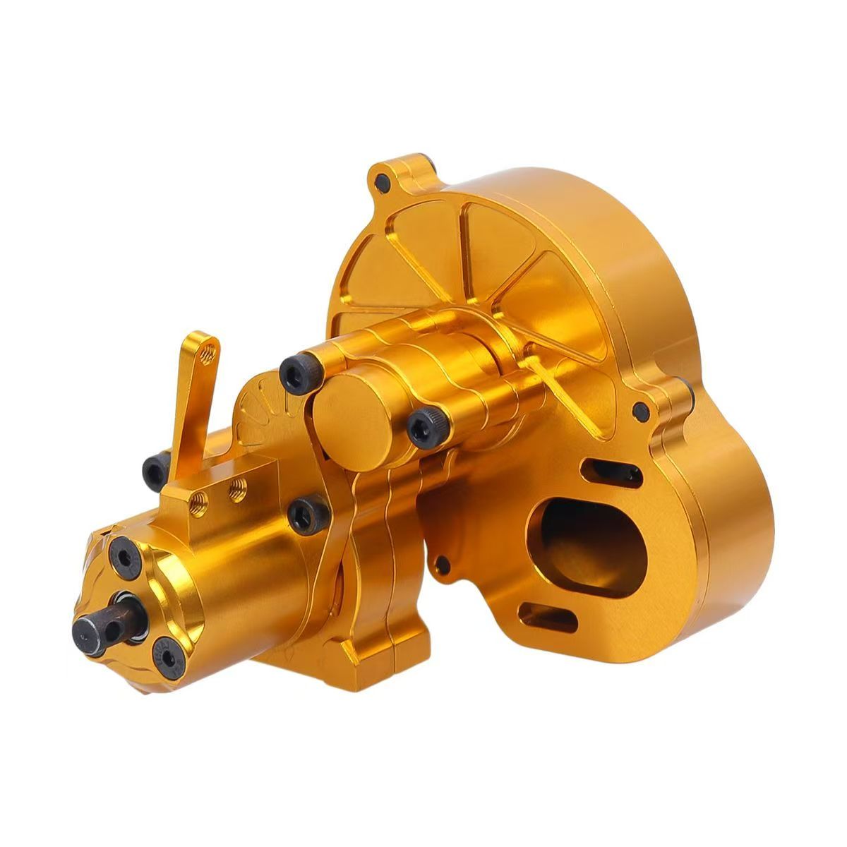 1/10 RC Crawler Metal Transmission Gearbox with Disconnect Function for SCX10 / AX10 / Wraith Upgrade  BX1
