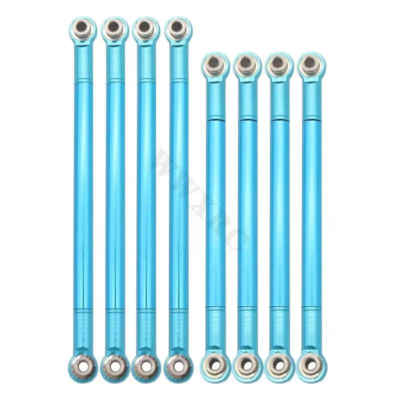 Adjustable Aluminum Steering Turnbuckles for 1/8 1/10 Scale RC Cars - Upgrade Replacement Parts  LG04