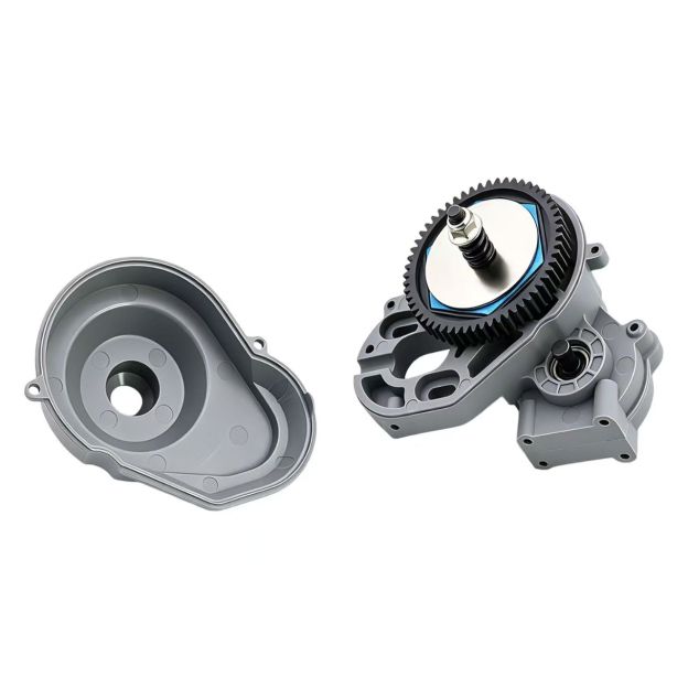 1/10 RC Crawler SCX10 I/II Nylon Transmission Gearbox with All-Metal Gears for 90046/90027  BX2