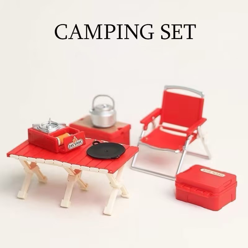 RC Crawler Miniature Camping Equipment Set XQJ-018