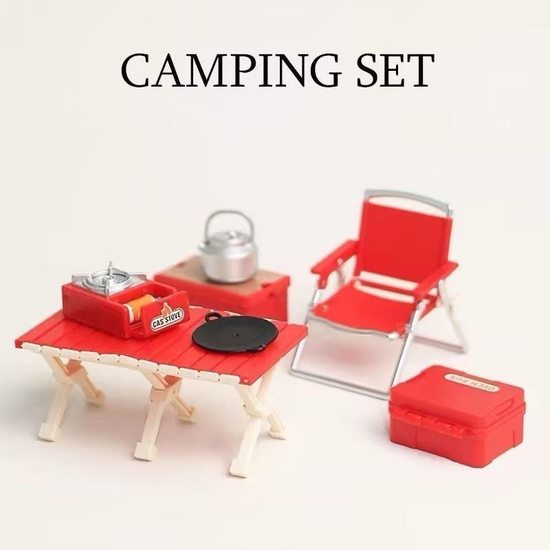 RC Crawler Miniature Camping Equipment Set XQJ-018