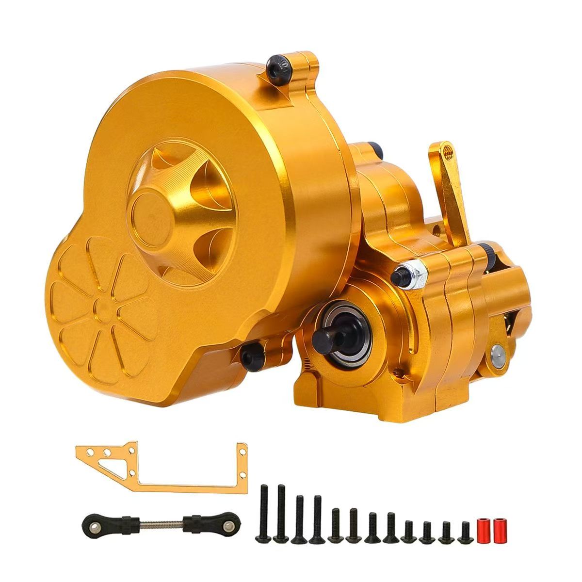 1/10 RC Crawler Metal Transmission Gearbox with Disconnect Function for SCX10 / AX10 / Wraith Upgrade  BX1