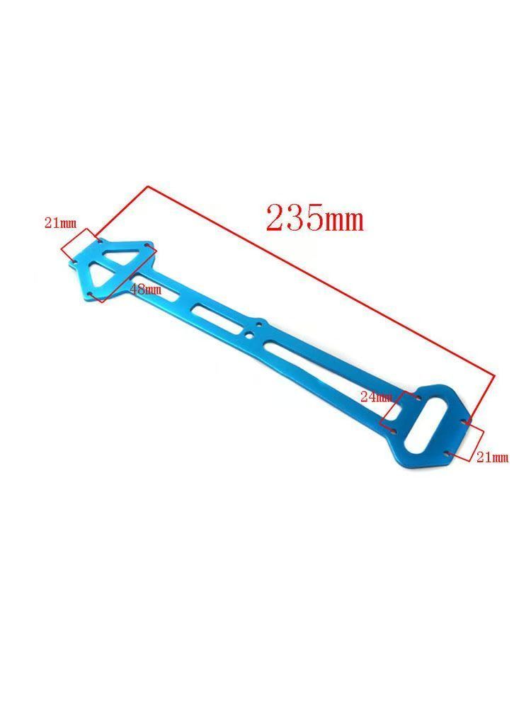 Aluminum Upgrade Kit for HSP 1/10 RC Car - Chassis 04001 + Upper Deck 04002 + Drive Shaft 04003  BD08