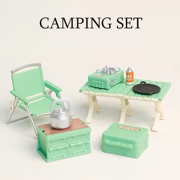 RC Crawler Miniature Camping Equipment Set XQJ-018