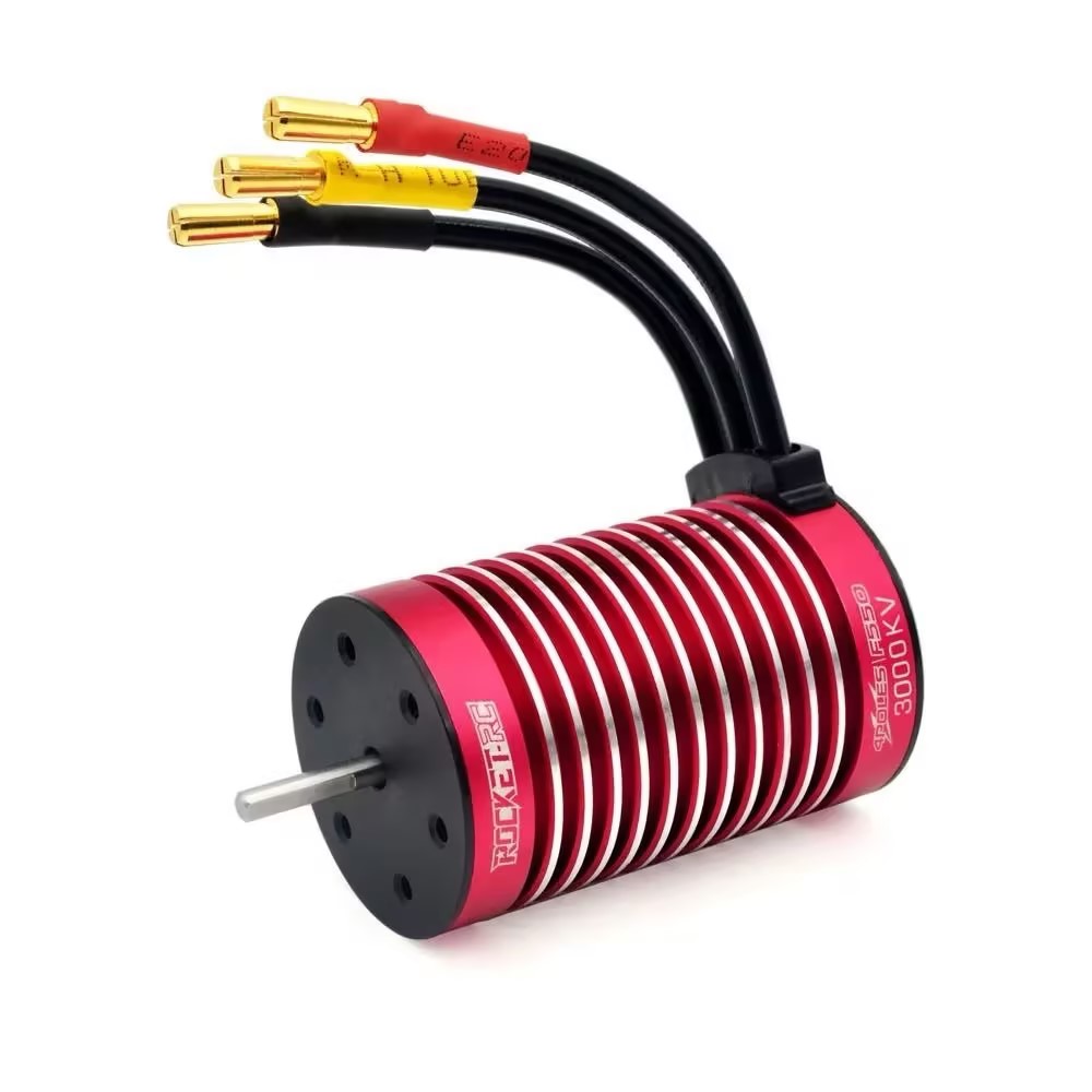 Surpass Hobby Supersonic F540/F550 4-Pole Waterproof Sensorless Inrunner Brushless Motor for 1/10 RC On-Road, Off-Road, Short Course & Crawler DJ009