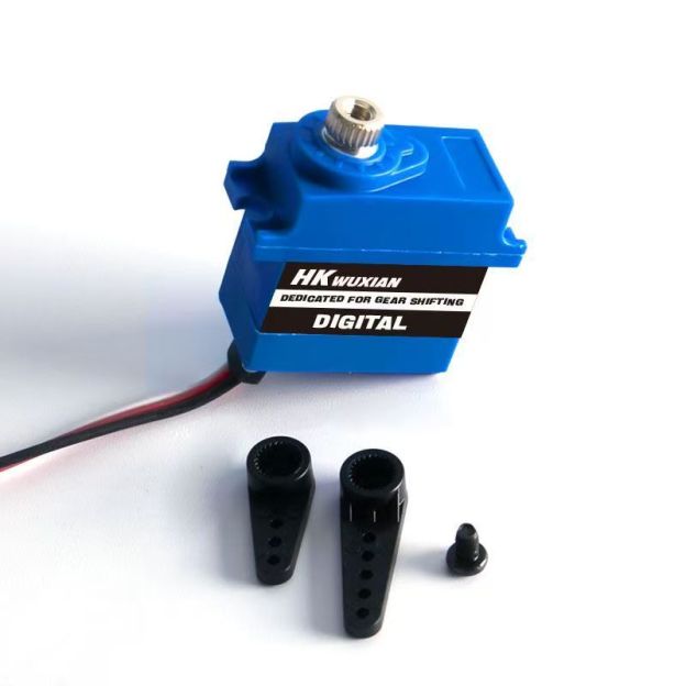 Hongke HK WUXIAN TR-4 Waterproof High-Voltage Metal Gear Servo 4.2kg Torque for RC Crawler Differential Lock & Gear Shift, Compatible with TRX4/SCX10/KM5   DJ11