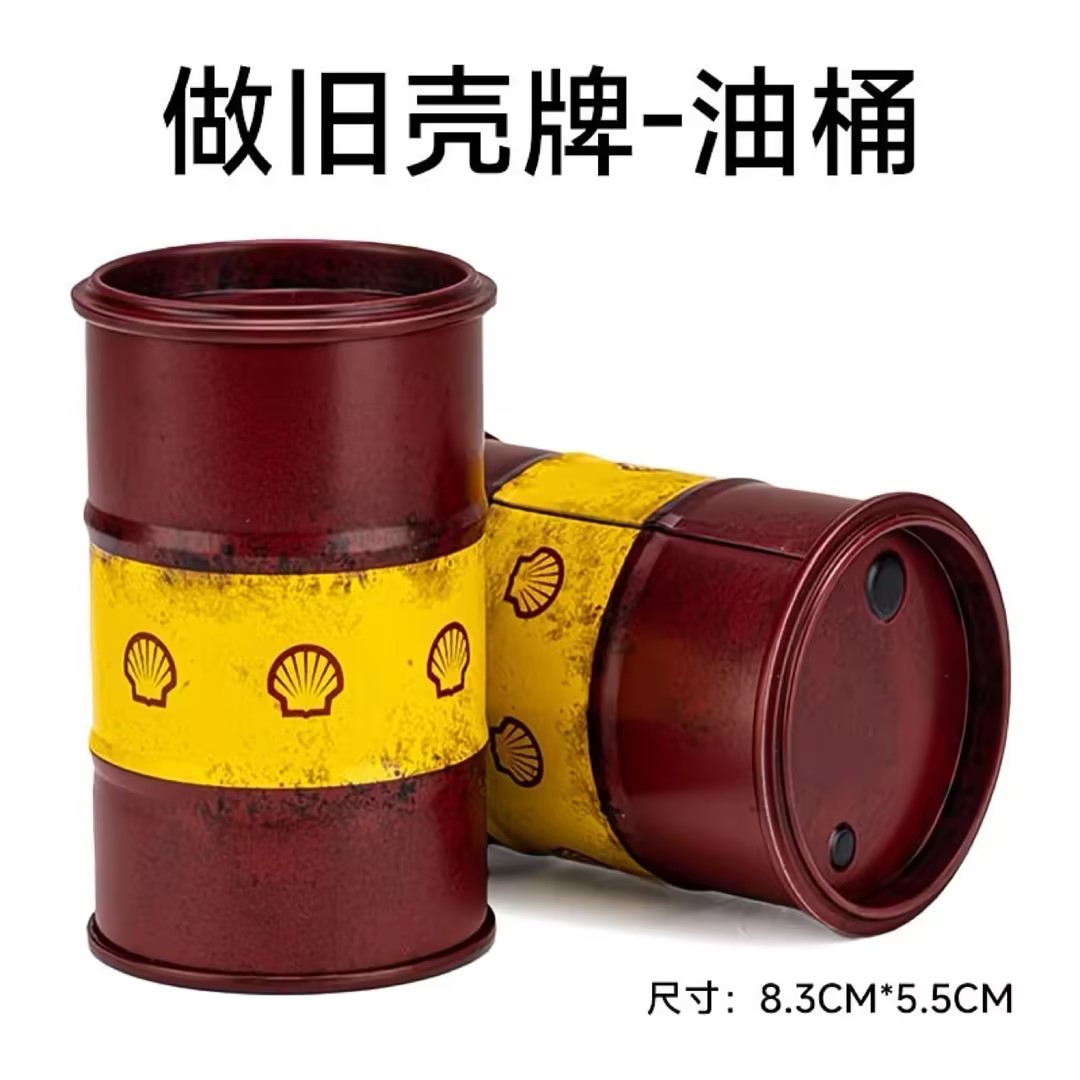 1/10 Scale RC Crawler Metal Oil Drum Model XQJ-009