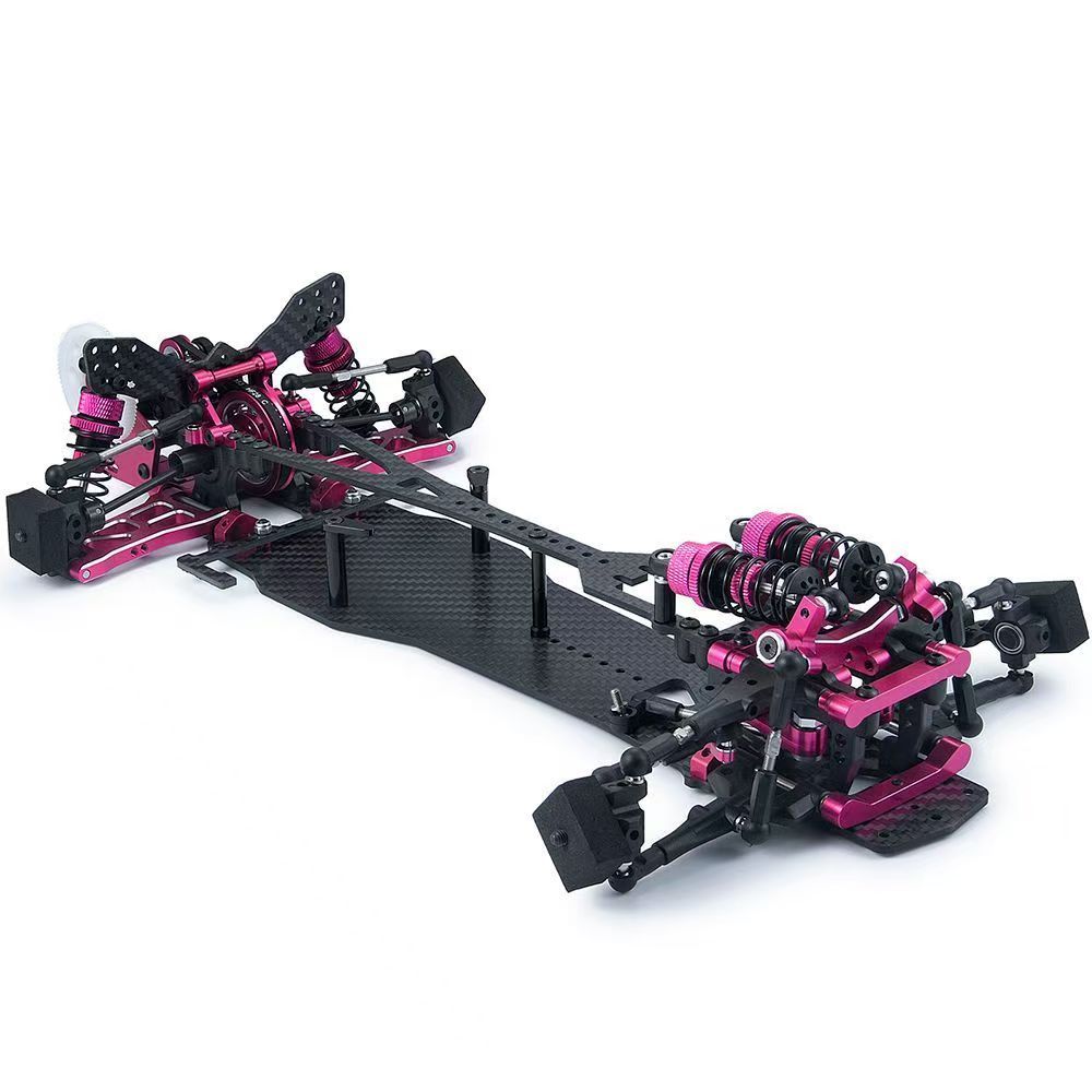Sakura D5S 1/10 RWD Drift Chassis RC Car OP Upgraded Metal Belt-Driven Frame  DB14