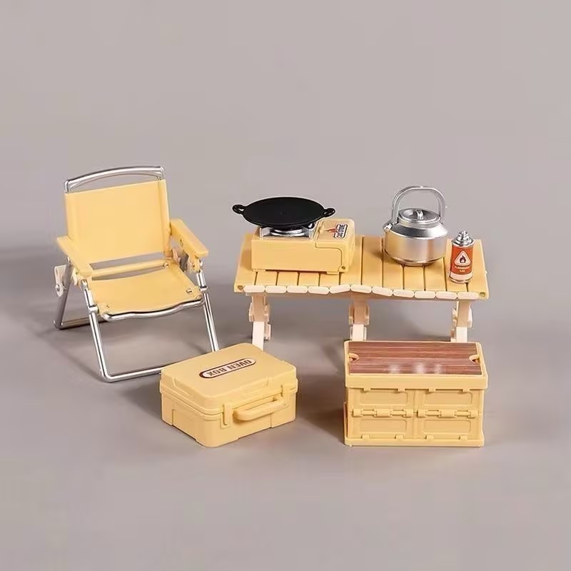 RC Crawler Miniature Camping Equipment Set XQJ-018