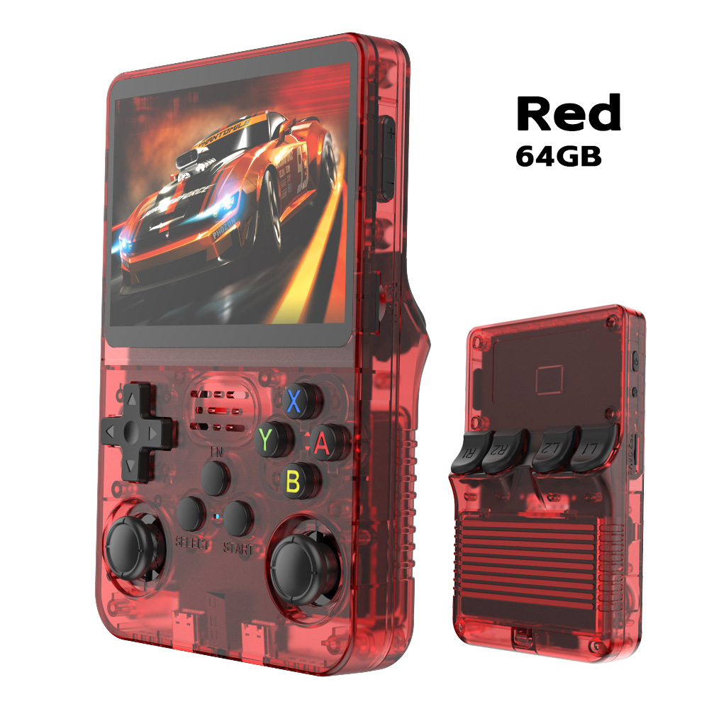 R36S Open-Source Handheld Game Console, 3D Dual-System Arkos