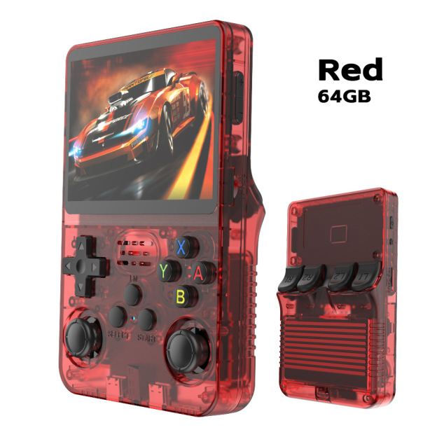 R36S Open-Source Handheld Game Console, 3D Dual-System Arkos