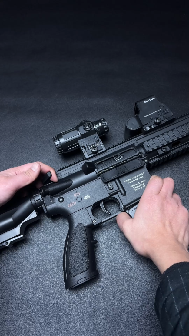 HK416D assault rifle Safe Toy Gun made of nylon