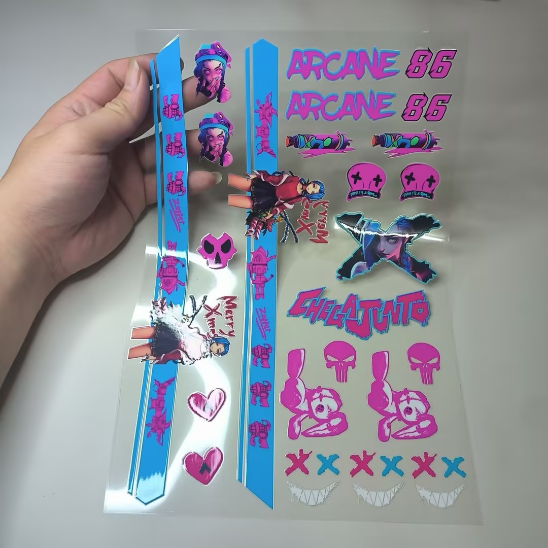 UV Transfer Decal Sticker Set for RC Crawlers XQJ-008