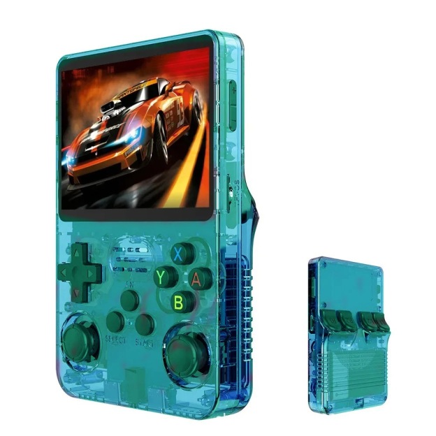 R36S Open-Source Handheld Game Console, 3D Dual-System Arkos