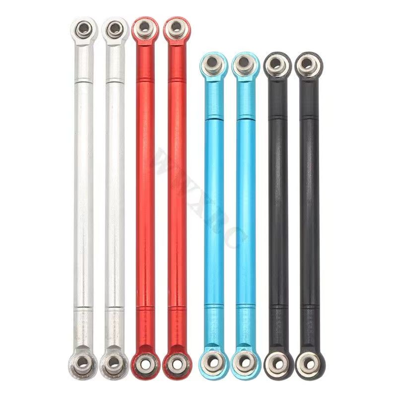 Adjustable Aluminum Steering Turnbuckles for 1/8 1/10 Scale RC Cars - Upgrade Replacement Parts  LG04