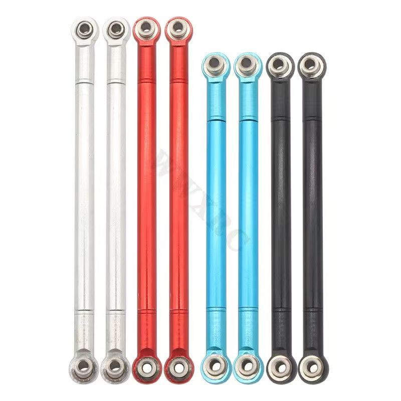 Adjustable Aluminum Steering Turnbuckles for 1/8 1/10 Scale RC Cars - Upgrade Replacement Parts  LG04
