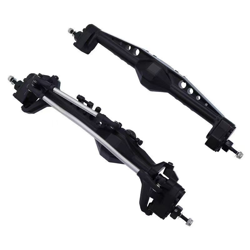 Capra 1.9 Metal Portal Axle Set, Front & Rear Axle Assembly, VP Diamond Axle Style Upgrade for RC Crawlers Q02