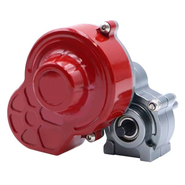 Sealed Full Metal Reverse Transmission Gearbox for 1/10 Axial SCX10 RC Crawler Upgrade  BX5