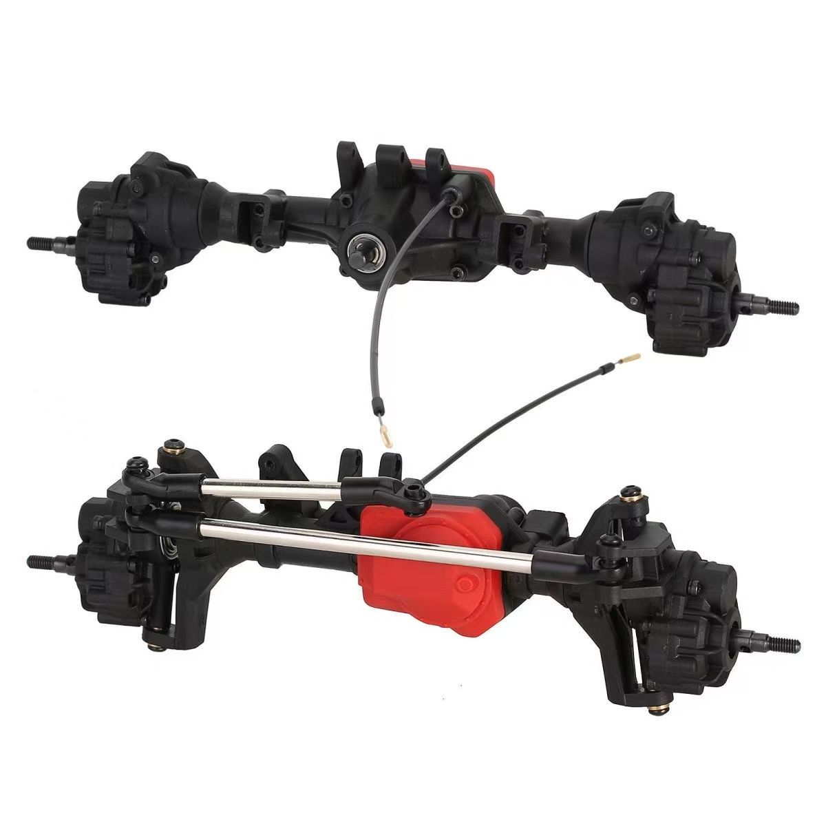 1/10 RC Crawler Traxxas TRX4 Differential Axle Set, Front & Rear Axle Upgrade  Q7