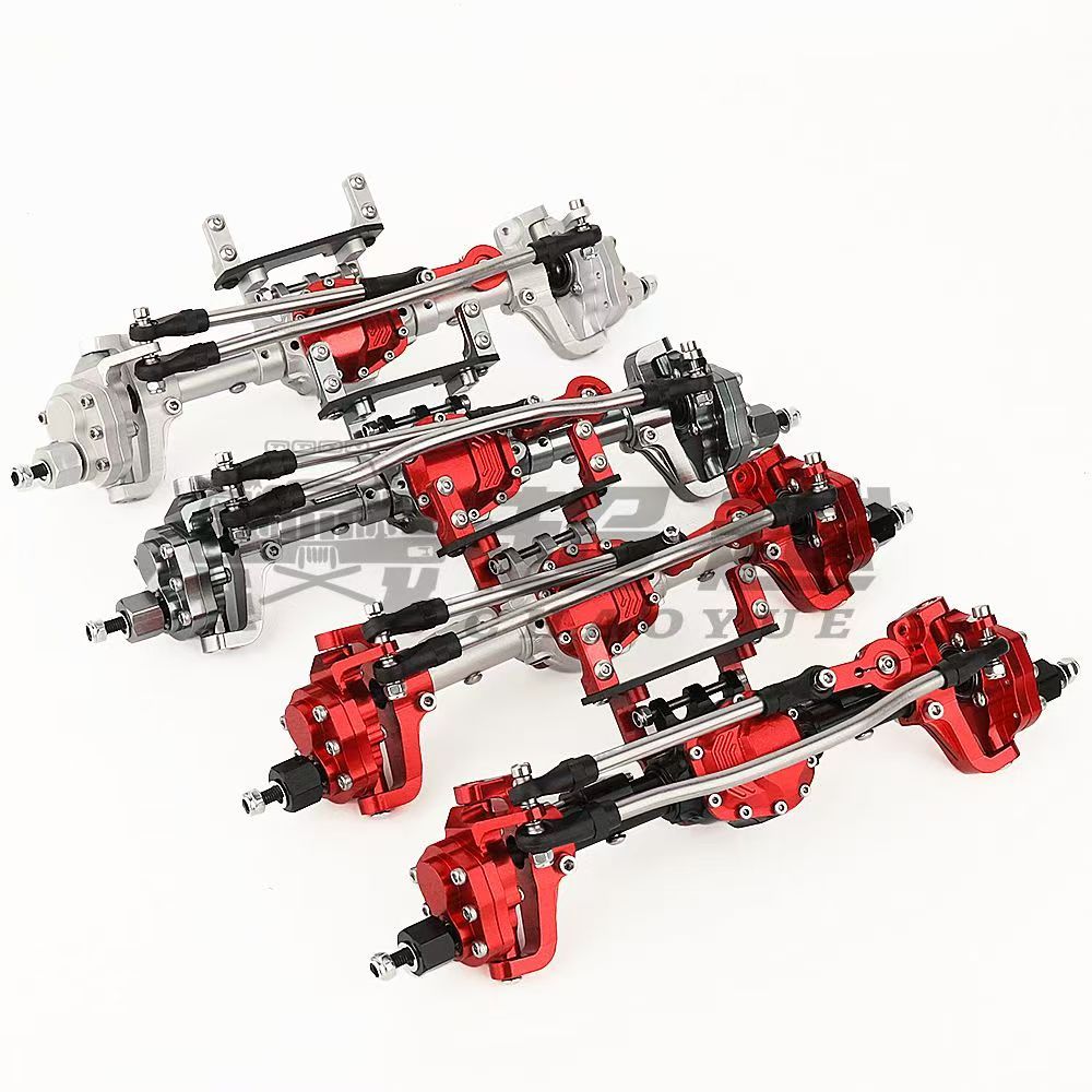 1/10 RC Crawler Aluminum Portal Axle Set for Axial SCX10 II 90046 / 90047  Q10